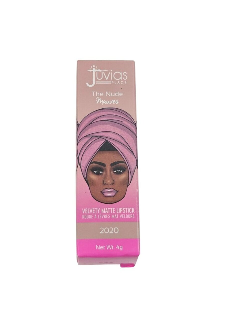 Juvia's Place The Nude Mauves 2020 Pink Velvety Matte Lipstick Full Size NIB